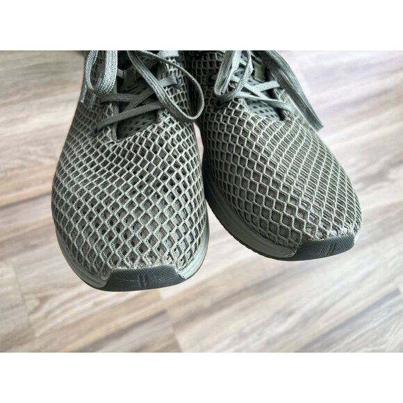 NOBULL mesh runner green sneakers men's size 12 - Picture 4 of 10